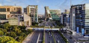 The top IT city, Gurugram, weather