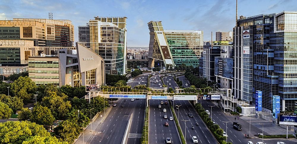 The top IT city, Gurugram, weather